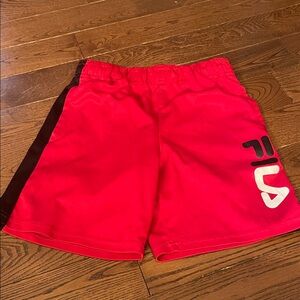 🔥 5/$25 - Fila Kids Vibrant Red Shorts